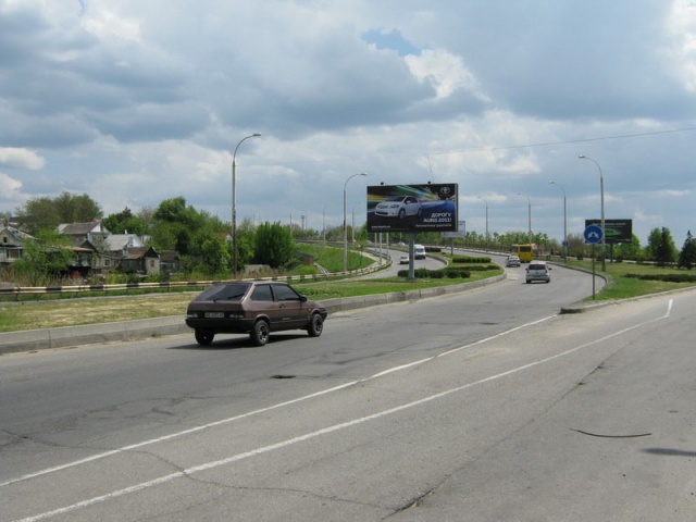 Щит 6x3,  вул. Автозаводська-вул.Говорухи, рух до вул.Говорухи