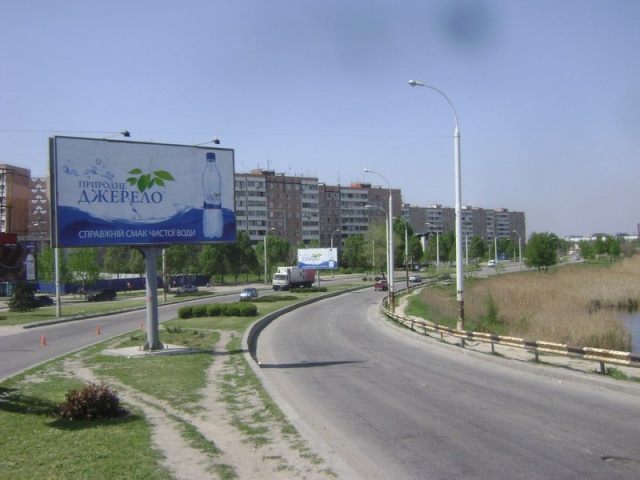 Щит 6x3,  вул. Автозаводська-вул.Говорухи, рух від вул.Говорухи