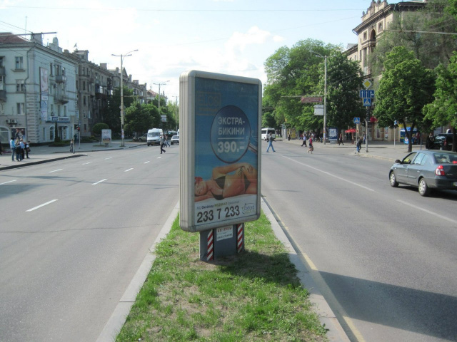 Сітілайт 1.2x1.8,  вул. Миру — вул. Панфіловців