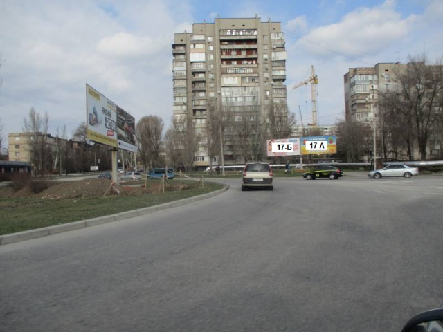 Щит 6x3,  Набережна магістраль — вул.Дніпровська, ст.Б (ліва площина)