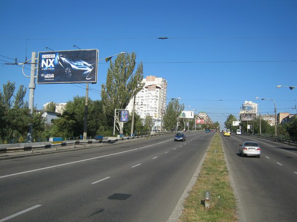 Щит 6x3,  пр.Соборний - дамба №2, рух від вокзалу, ст.Б