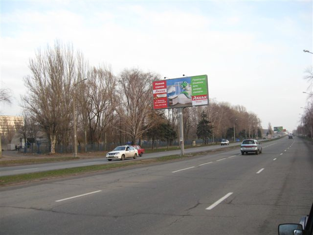 Щит 6x3,  Набережна магістраль, стадіон, рух до вокзалу