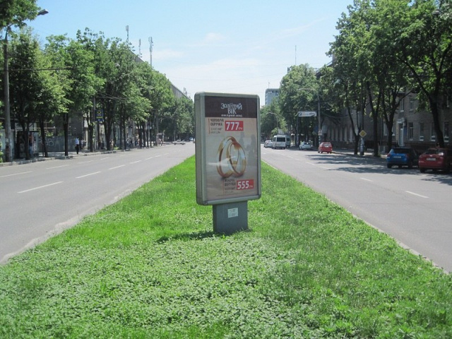 Сітілайт 1.2x1.8,  вул. І.Франка — вул. Фортечна