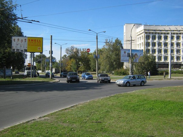 Щит 6x3,  вул.Гребельна - вул.Тиражна- вул. Щаслива, ст.Б