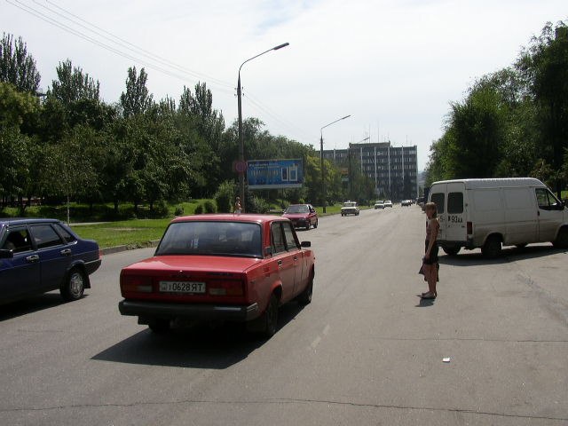 Щит 6x3,  вул.Незалежної України -район Обл.УВД, ст.Б
