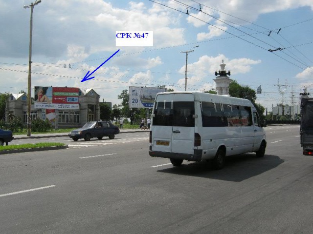 Щит 6x3,  пр. Соборний- вул.12квітня, середній