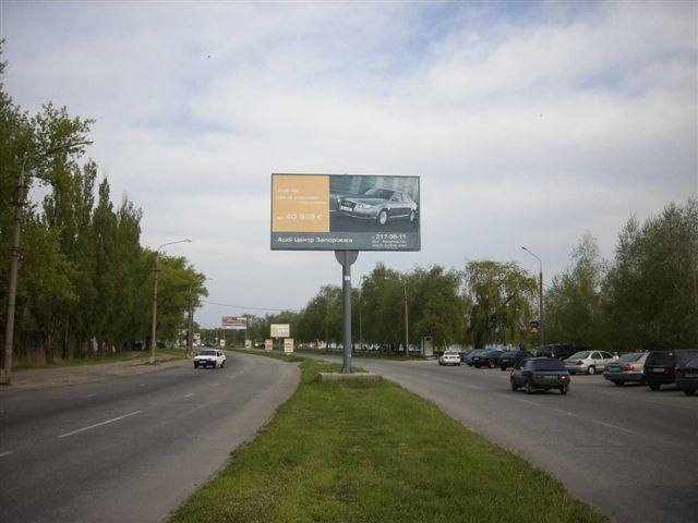 Щит 6x3,  Набережна магістраль - вул.Підбережна,пішохідний міст, рух до порту